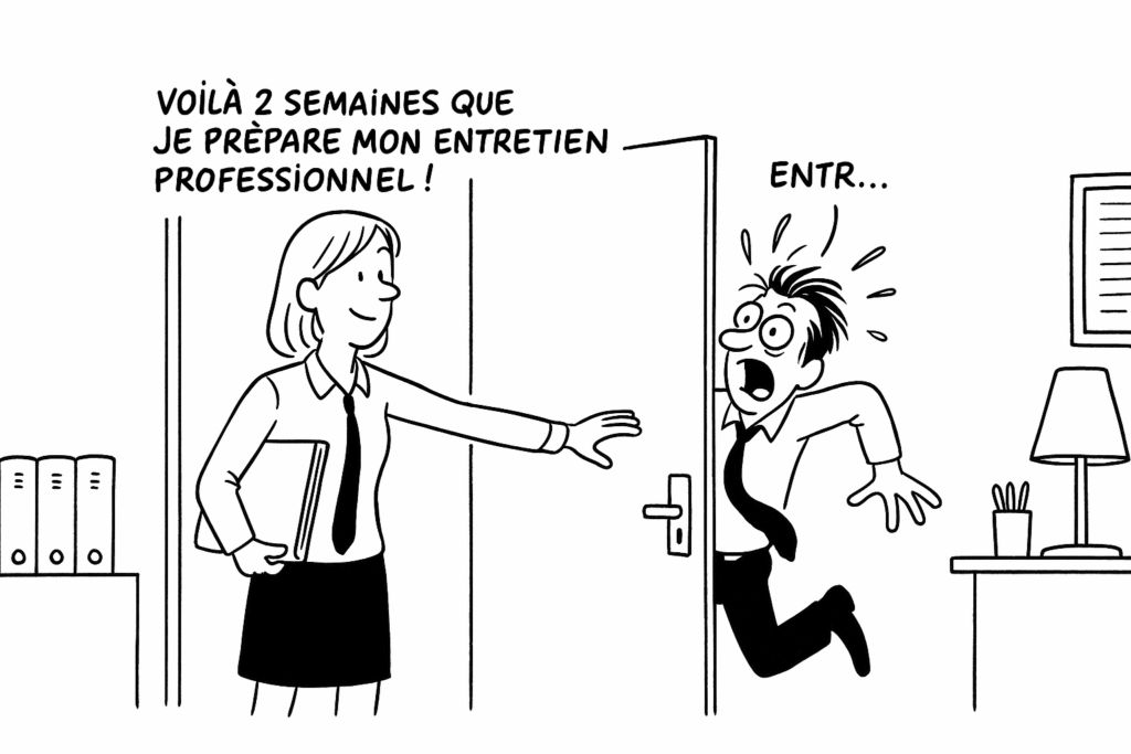 illustration entretien professionnel